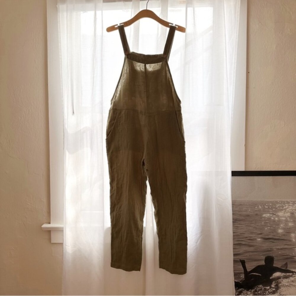 ROXY CASUAL knit overalls jumpsuit